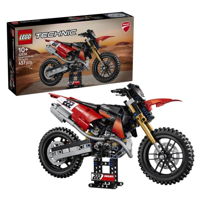 Lego 42238 Technic Ducati Desmo450mx Factory Motor