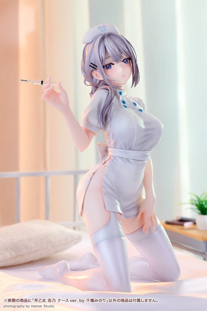 Original Character PVC Figure Saotome Shino Nurse Ver. Illustration by Minori Chigusa 17 cm