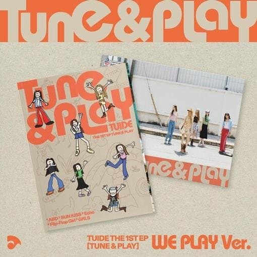 Tuide - The 1st EP [Tune & Play] (CD) (WE PLAY Ver.)
