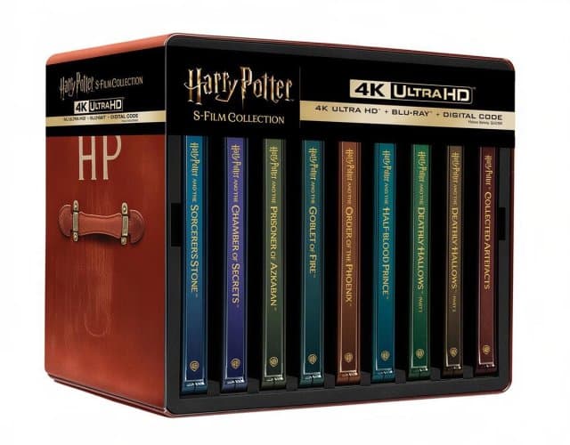 Harry Potter - Complete 8 Film Collection (4K Ultra HD Blu-ray) (Anniversary Edition) (Limited Edition) (Steelbook)