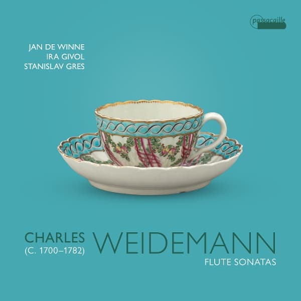 Jan De Winne, Ira Givol, Stanislas Gres - Weidemann: Flute Sonatas. (CD)