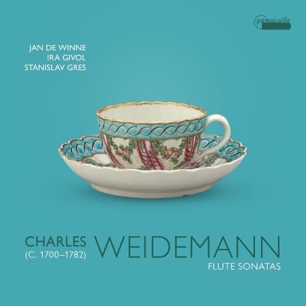 Jan De Winne, Ira Givol, Stanislas Gres - Weidemann: Flute Sonatas. (CD)