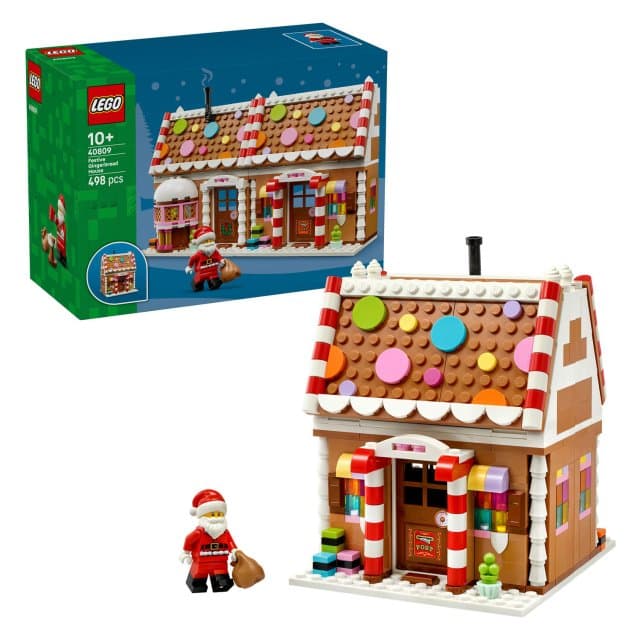 Lego: 40809 - Seasons And Occasions - Casa Di Pan Di Zenzero Festiva