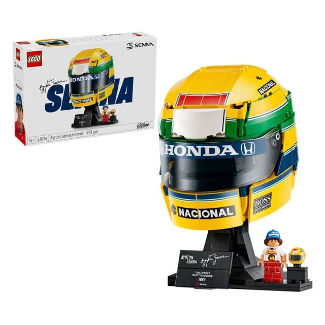 Lego: 43024 - Editions Formula 1 - Casco Ayrton Senna