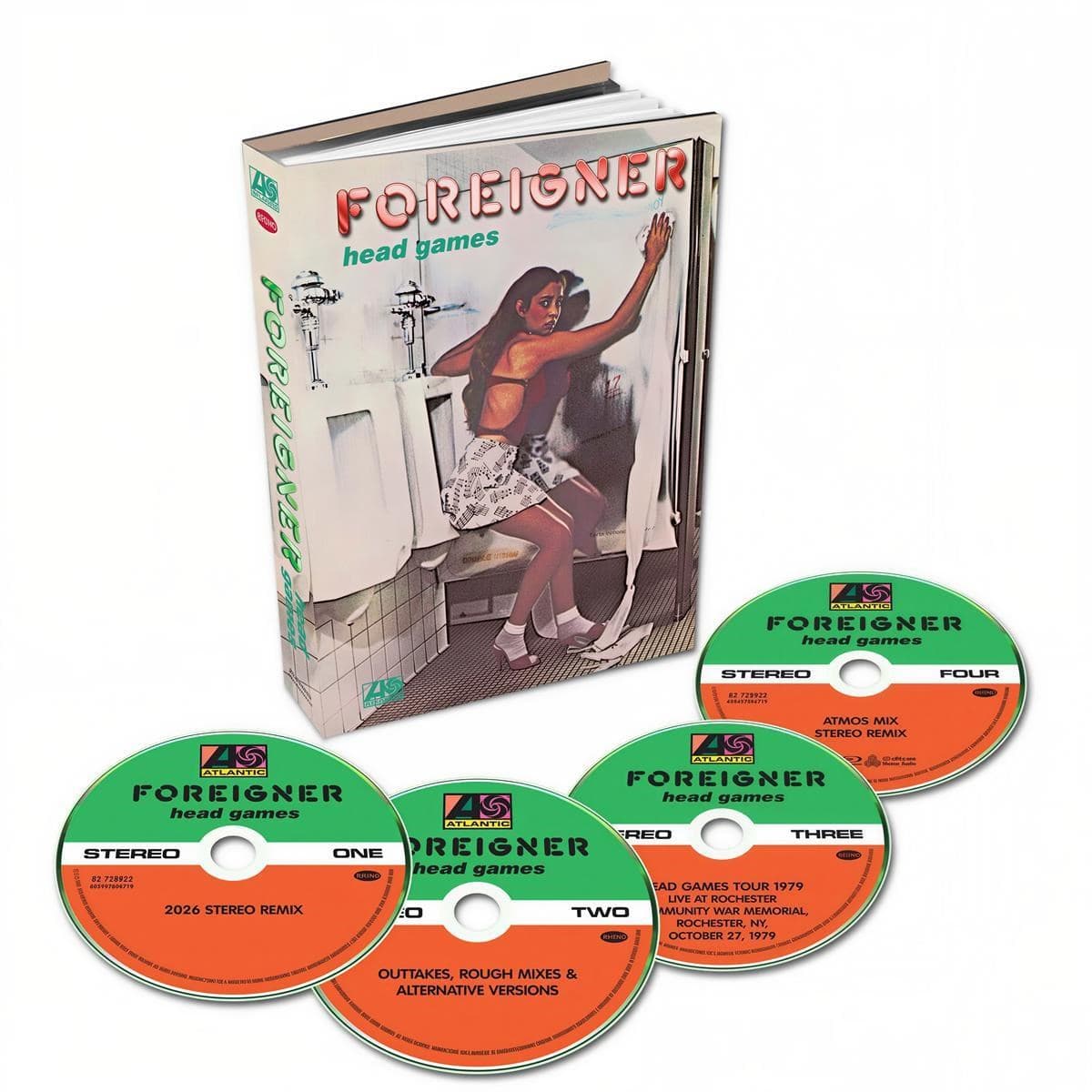 Foreigner - Head Games (3 CD | Blu-ray Mediabook) (Deluxe Edition)