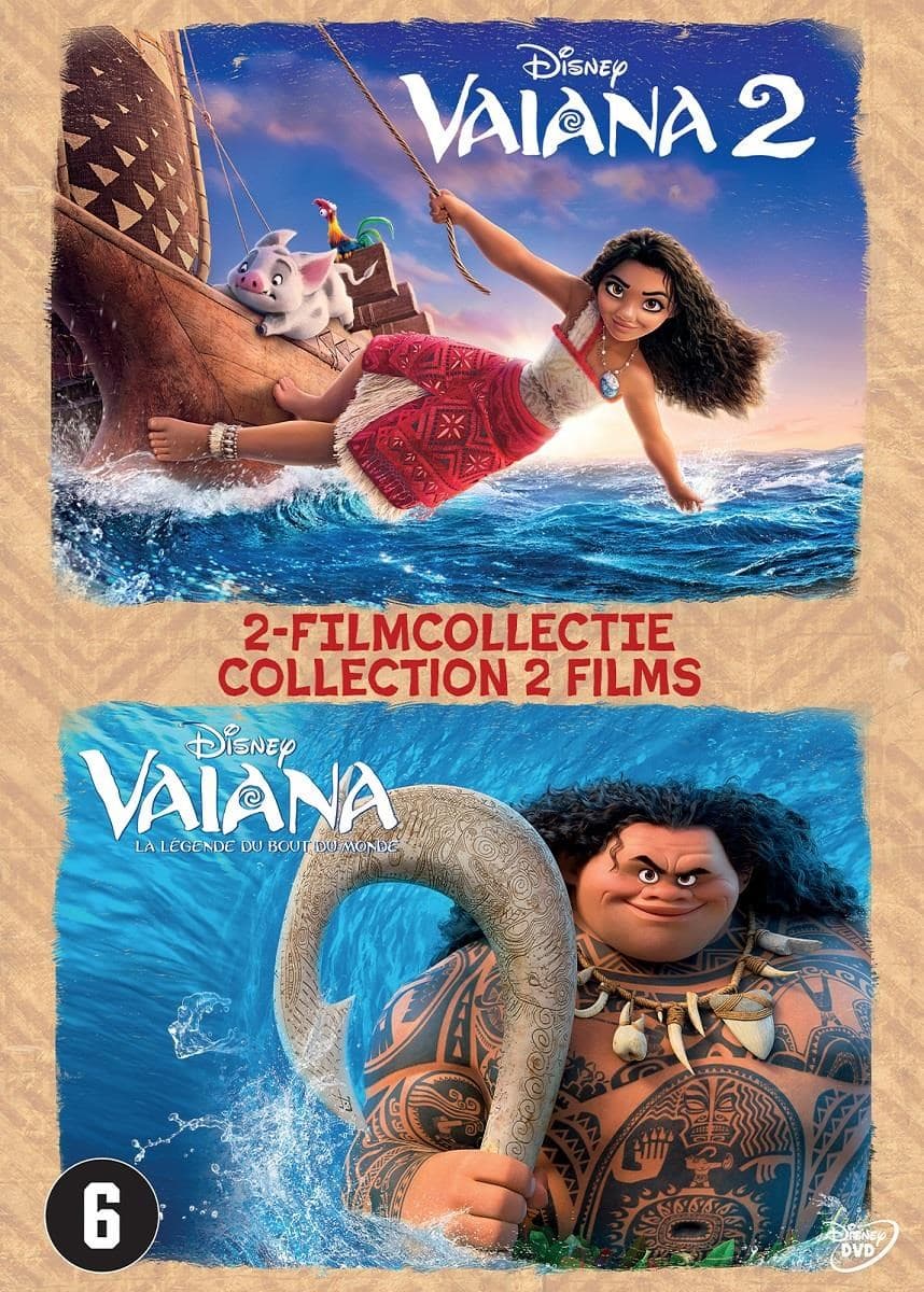 Vaiana 1 - 2 (DVD)