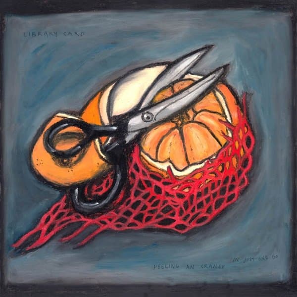 Library Card - Peeling An Orange In Just One Go (CD)