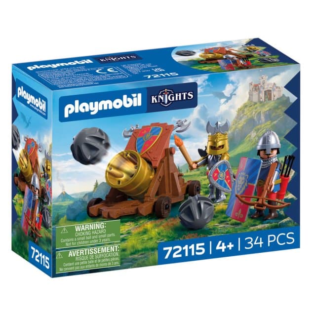 Playmobil Knights Ridders met Kanon - 72115