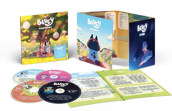 Joff Bush & The Bluey Music Team - The Bluey Album Box Set (4 CD)
