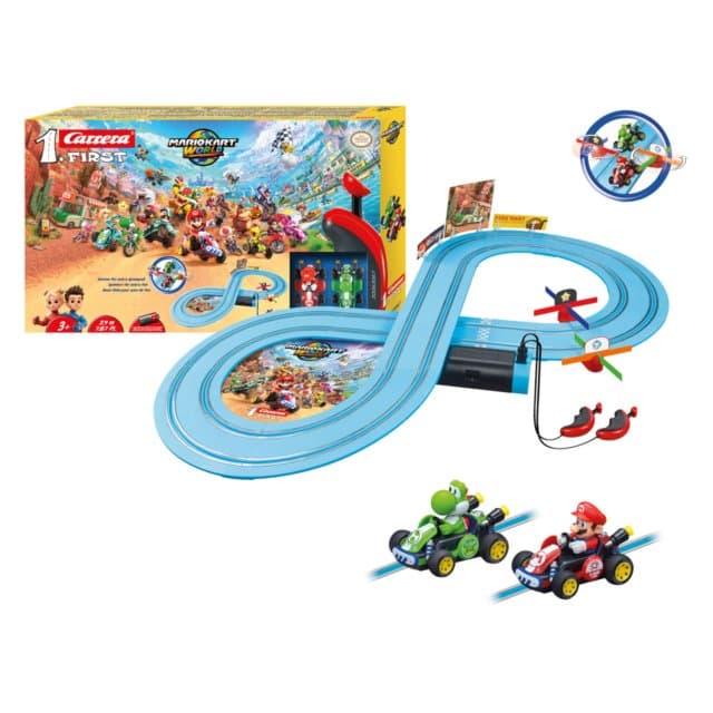Carrera First Racebaan Mario Kart World Mario vs. Yoshi