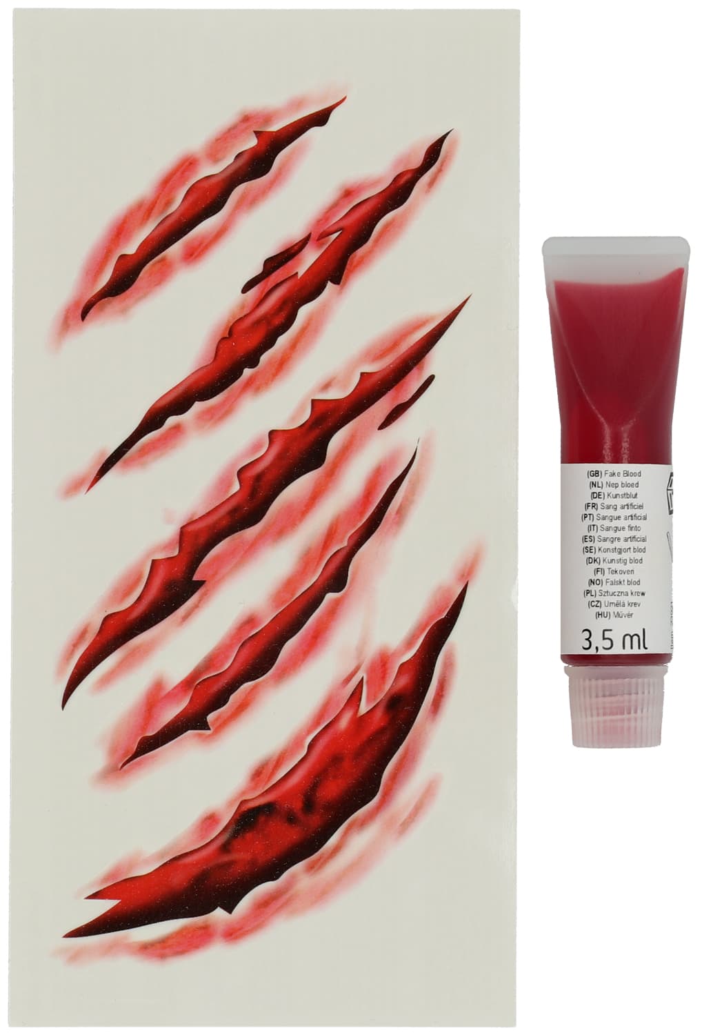 Schminkset - Bloed & Tattoo Set - Halloween