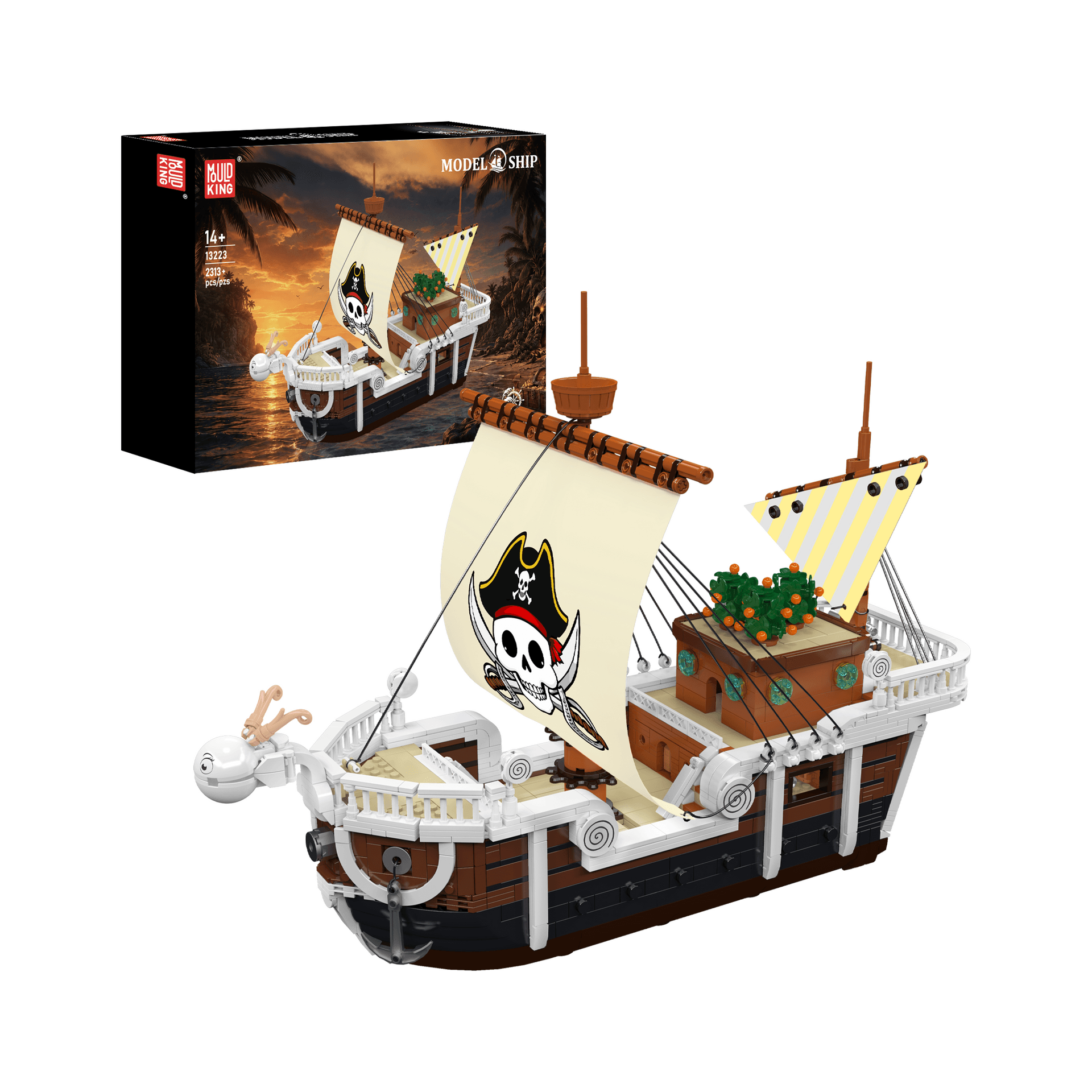 Mould King Pirate Ship 2313/pcs Static 13223