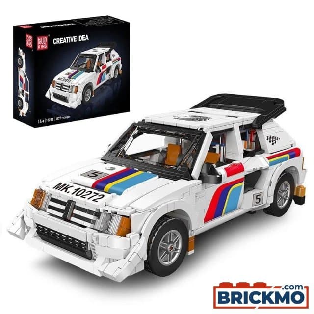 Mould King 205 T16 EVO2 Classic Rally 1477/pcs Static 10272
