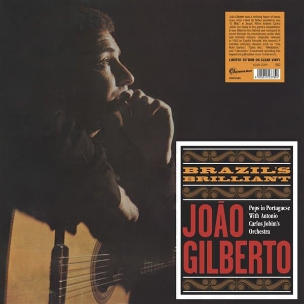 João Gilberto - Brazil's Brilliant (LP) (Coloured Vinyl)