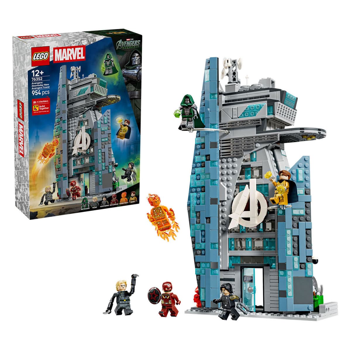 Lego: 76352 - Super Heroes Marvel - Avengers: Doomsday Nuova Torre Degli Avengers