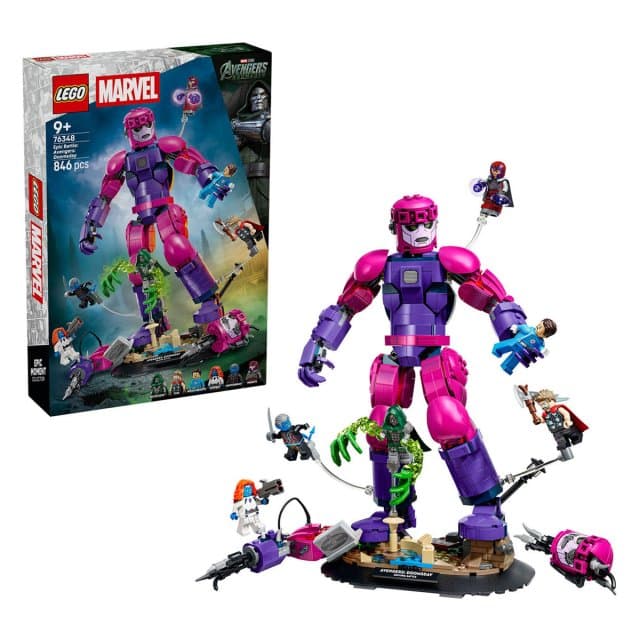 Lego 76348 Super Heroes Marvel Doomsday Strijd