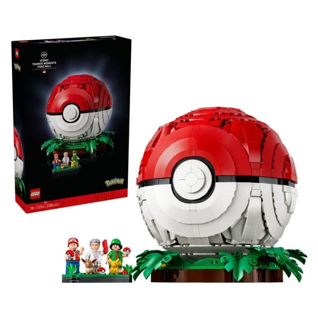 Lego 72154 Pokemon Pokeball Met Trainer Scenes