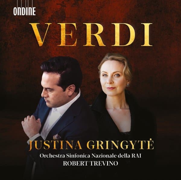Justina Gringyte, Orchestra Sinfonica Nazionale Della Rai, Robert Treviño - Verdi: Mezzo-Soprano Arias & Overtures (CD)
