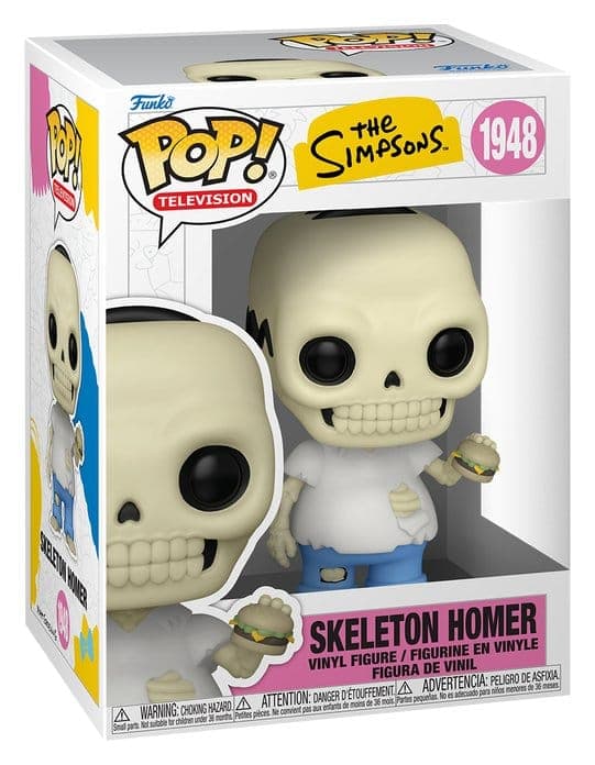 Simpsons (The): Funko Pop! Animation - S23 - Skeleton Homer (Vinyl Figure 1948)