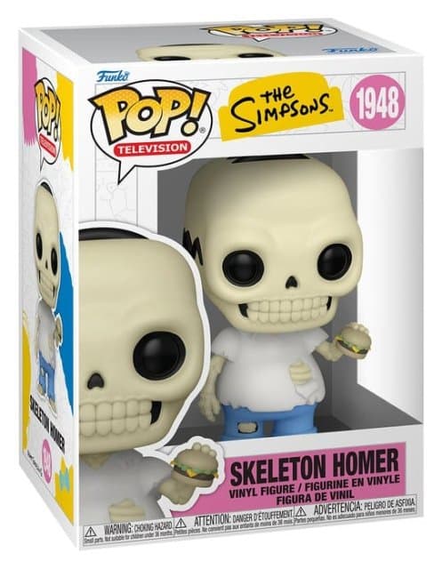 Simpsons (The): Funko Pop! Animation - S23 - Skeleton Homer (Vinyl Figure 1948)