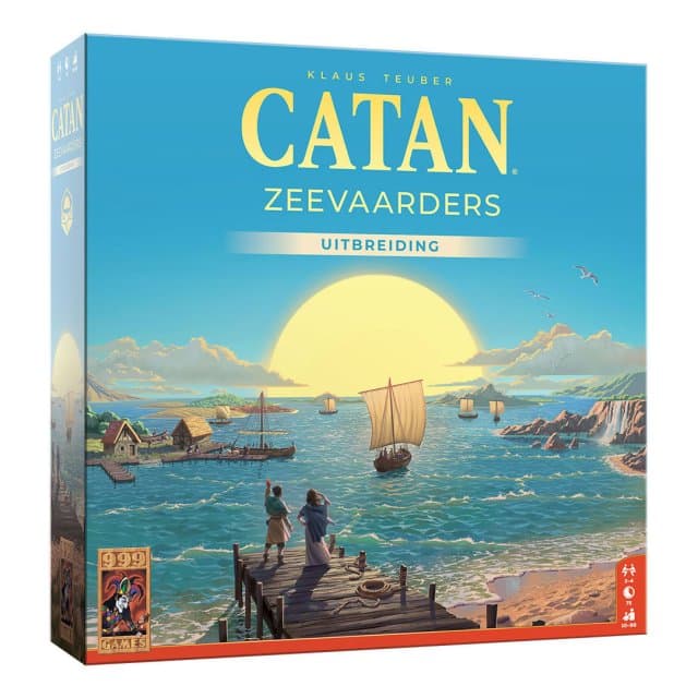 999 Games Catan Uitbreiding Zeevaarders - Bordspel Vernieuwde Versie