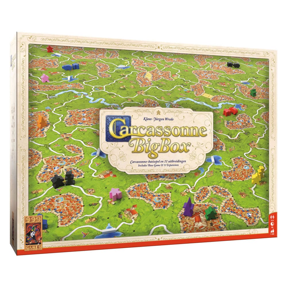999 Games Carcassonne Big Box 4 - Bordspel