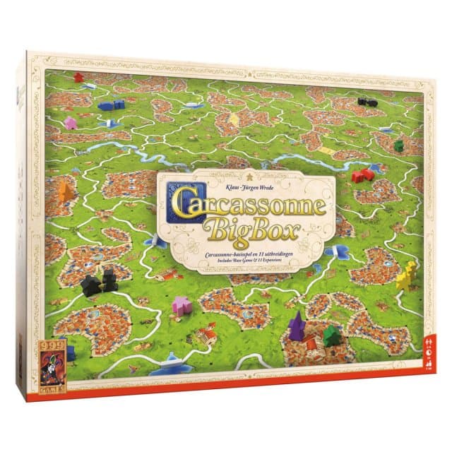 999 Games Carcassonne Big Box 4 - Bordspel