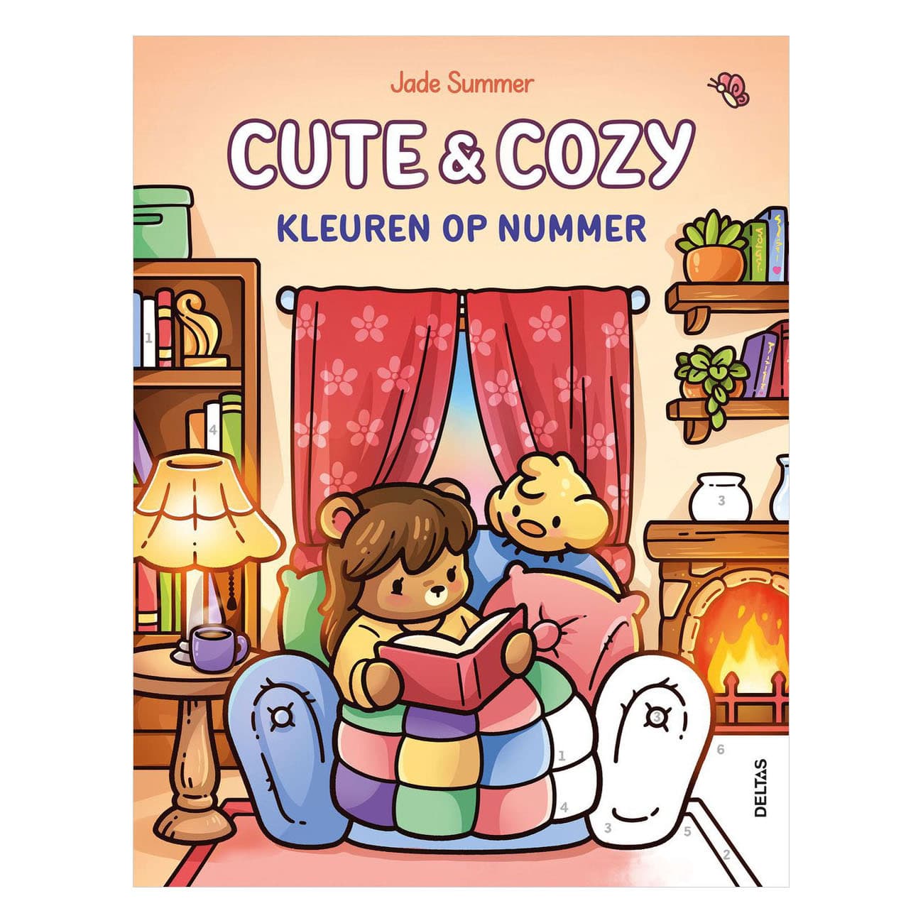 Cute & Cozy Kleuren op Nummer - Jade Summer