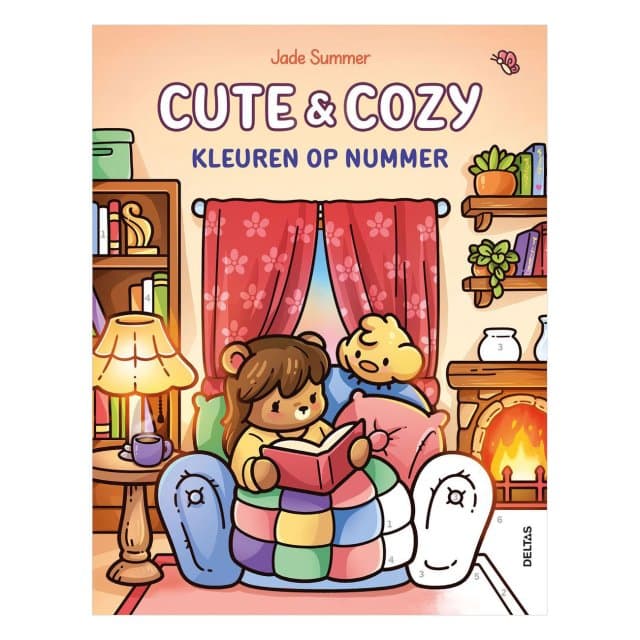 Cute & Cozy Kleuren op Nummer - Jade Summer