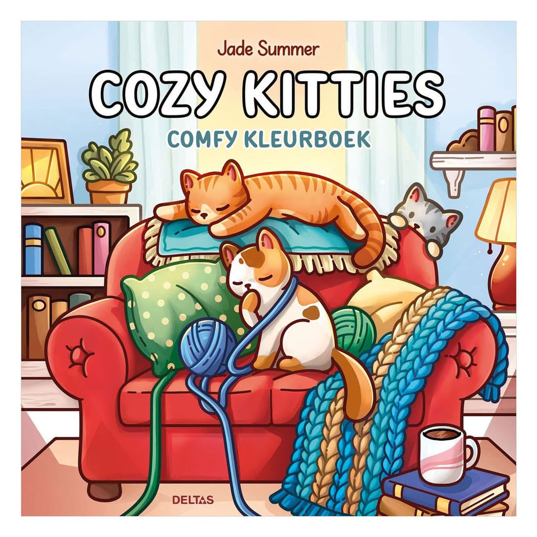 Cozy Kitties Comfy Kleurboek - Jade Summer