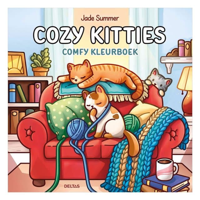 Cozy Kitties Comfy Kleurboek - Jade Summer