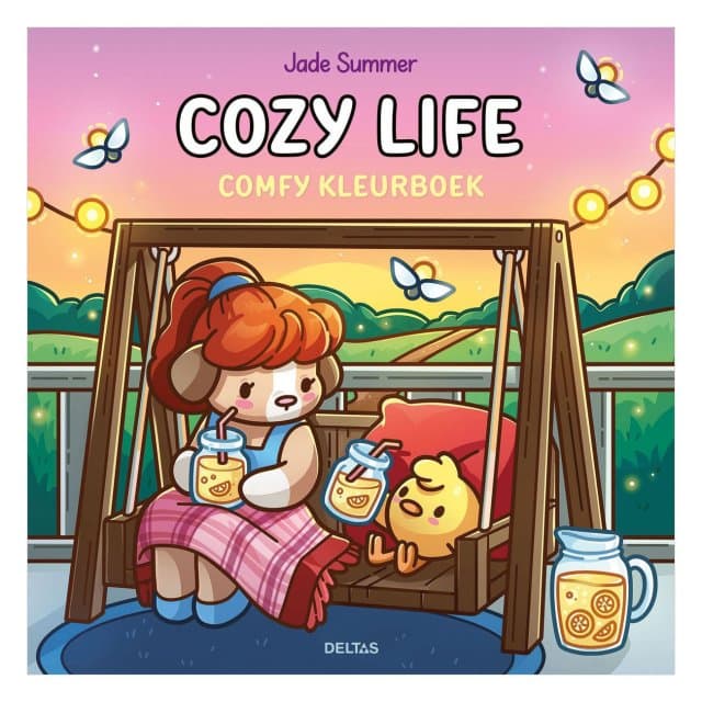 Cozy Life Comfy Kleurboek - Jade Summer
