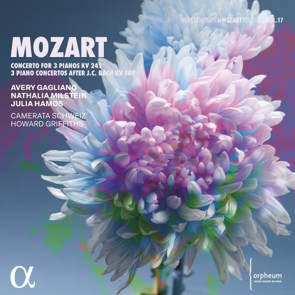 Julia Hamos, Avery Gagliano, Nathalia Milstein, Camerata Schweiz, Howard Griffiths - Mozart: Concerto For 3 Pianos, Kv 242, 3 Piano Concertos After J.C. Bach, Kv 107 (CD)