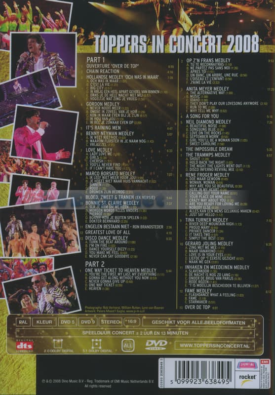 Various Artists - Toppers In Concert 2008 (2 DVD)