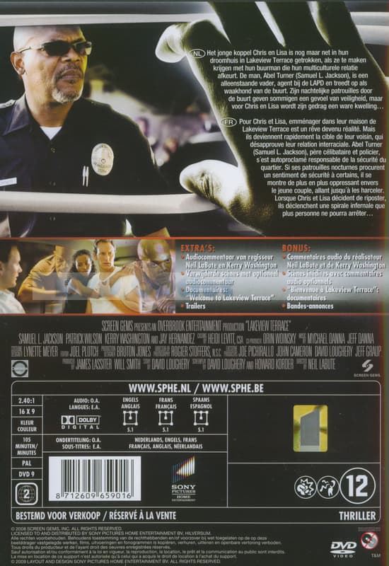 Lakeview terrace (DVD)