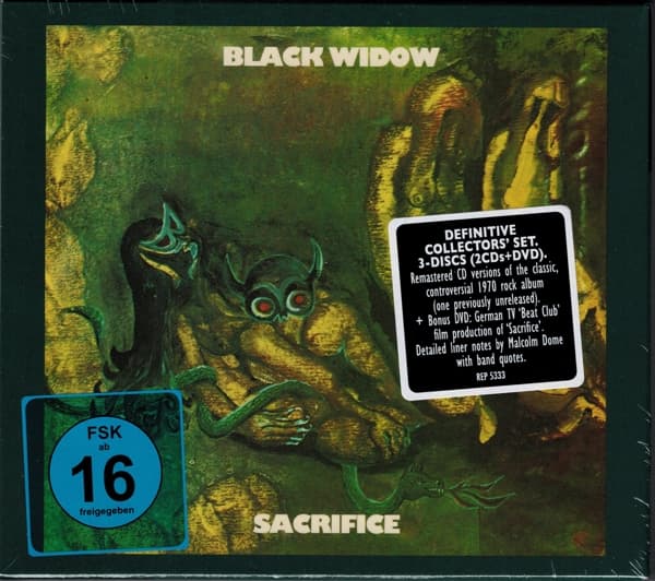 Black Widow - Sacrifice (3 CD) (Collector's Edition) (Remastered) (Deluxe Edition)