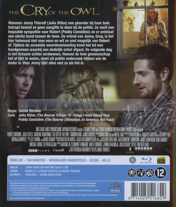 Cry of The owl (Blu-ray)
