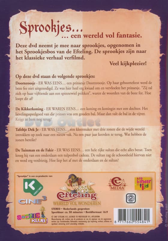 Efteling sprookjes 2 (DVD)