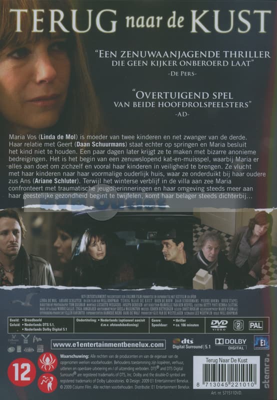 Terug Naar De Kust (DVD)