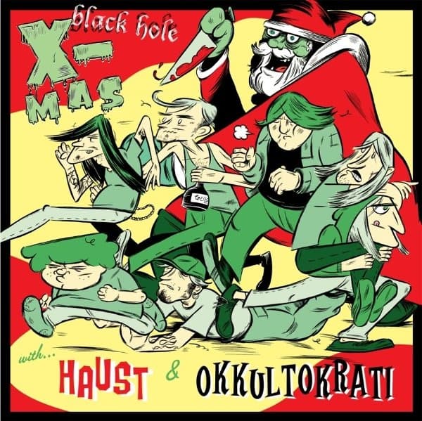Haust & Okkultokrati - Black Hole X-Mas Split (7" Single)