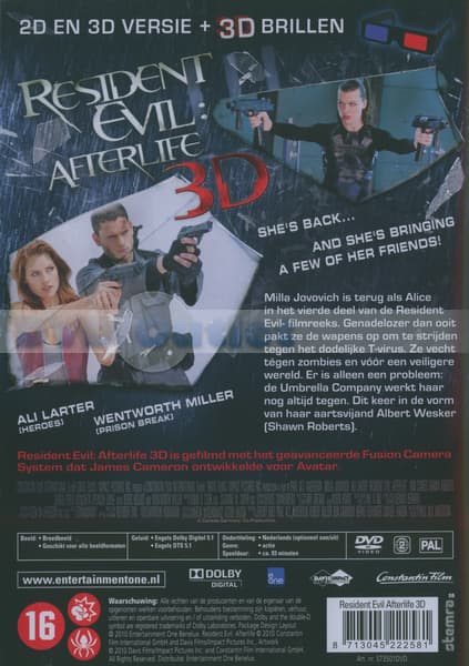 Resident Evil - Afterlife (DVD)