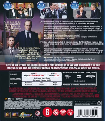 Wall street 2 - Money never sleeps (Blu-ray)