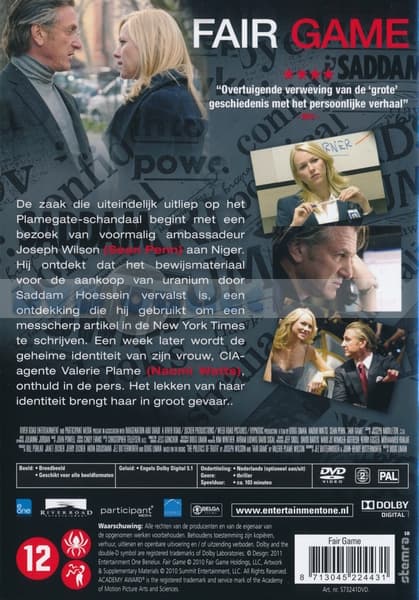 Fair game (2010) (DVD)