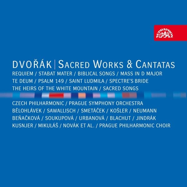 The Czech Philharmonic Orchestra, The Prague Symphony Orchestra - Dvorák: Sacred Works & Cantatas: Requiem | Stabat Mater | Biblical Songs | Mass In D Major | Te Deum | Psalm 149 | Saint Ludmila | Spectre's Bride | The Heirs Of The White Mountain | Sacred