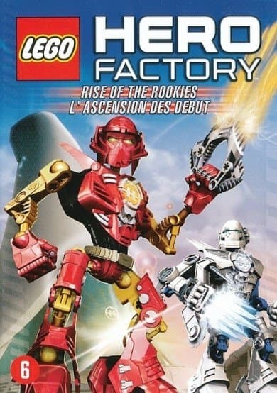 Lego hero factory - Rise of The rookies (DVD)