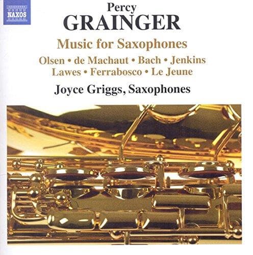 Joyce Griggs - Grainer: Music For Saxophones (CD)