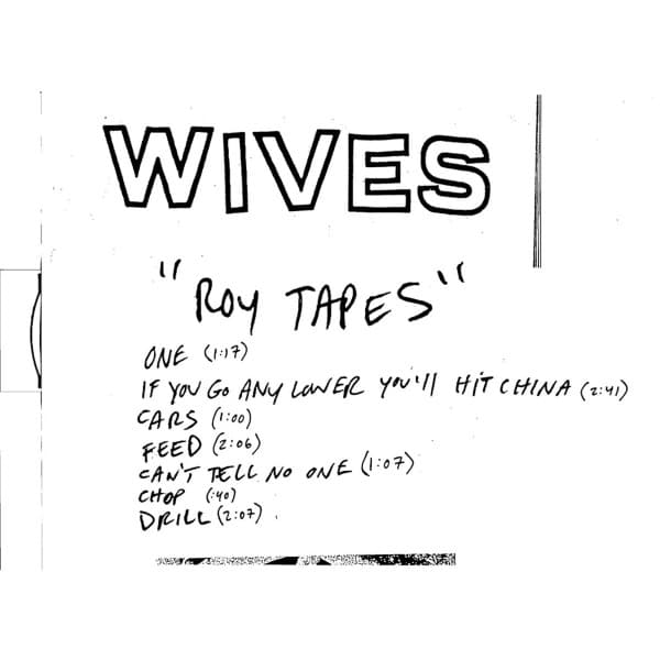 Wives - Roy Tapes (LP) (Mini-Album)