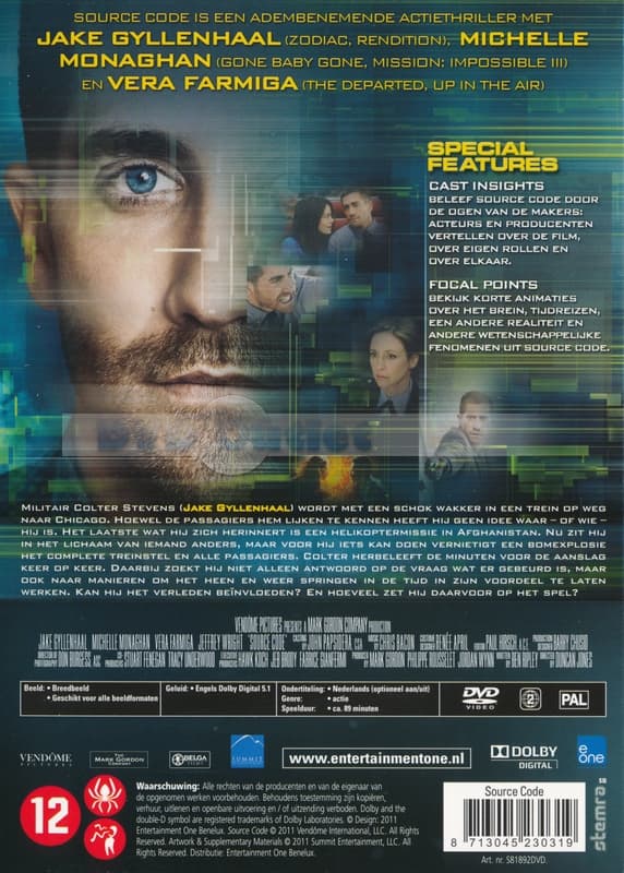 Source code (DVD) (Special Edition)