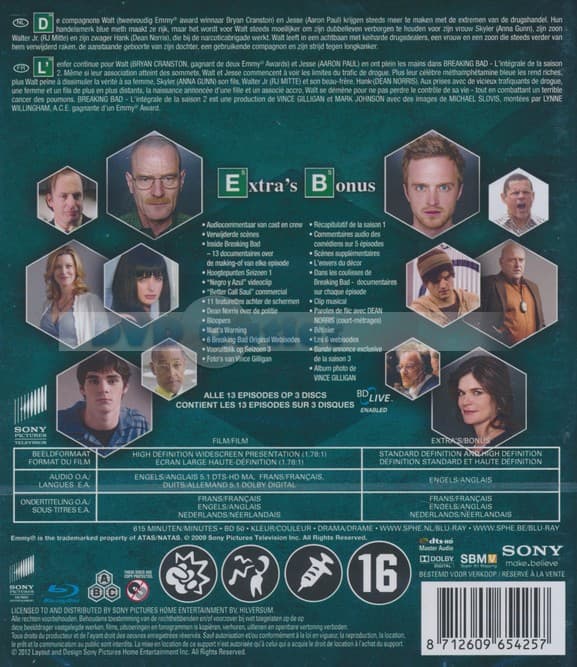 Breaking Bad - Seizoen 2 (Blu-ray)