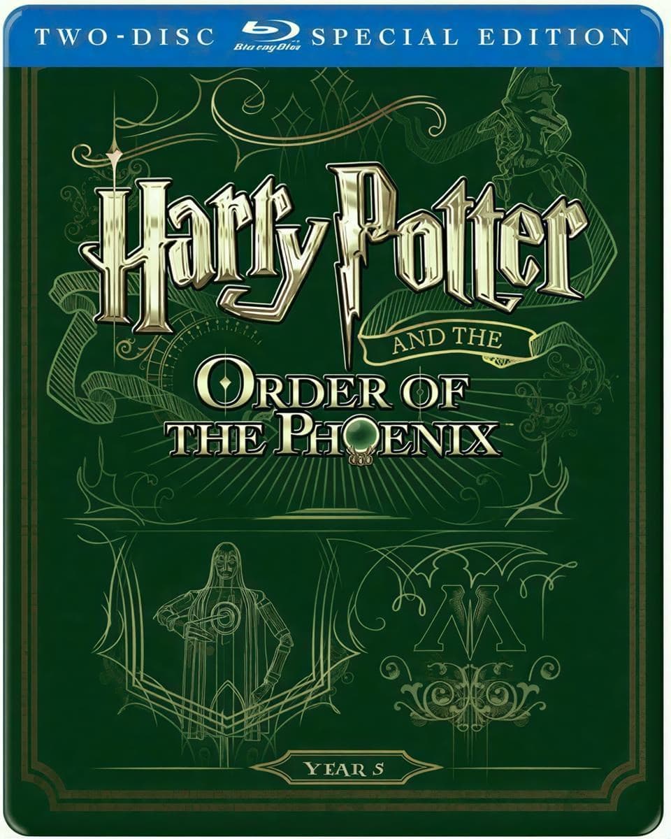 Harry Potter 5 - And The Order Of The Phoenix (Blu-ray) (Limited Edition Steelbook)